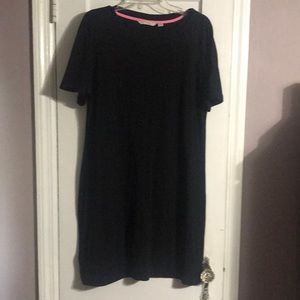 Isaac mizrahi live black tee shirt dress